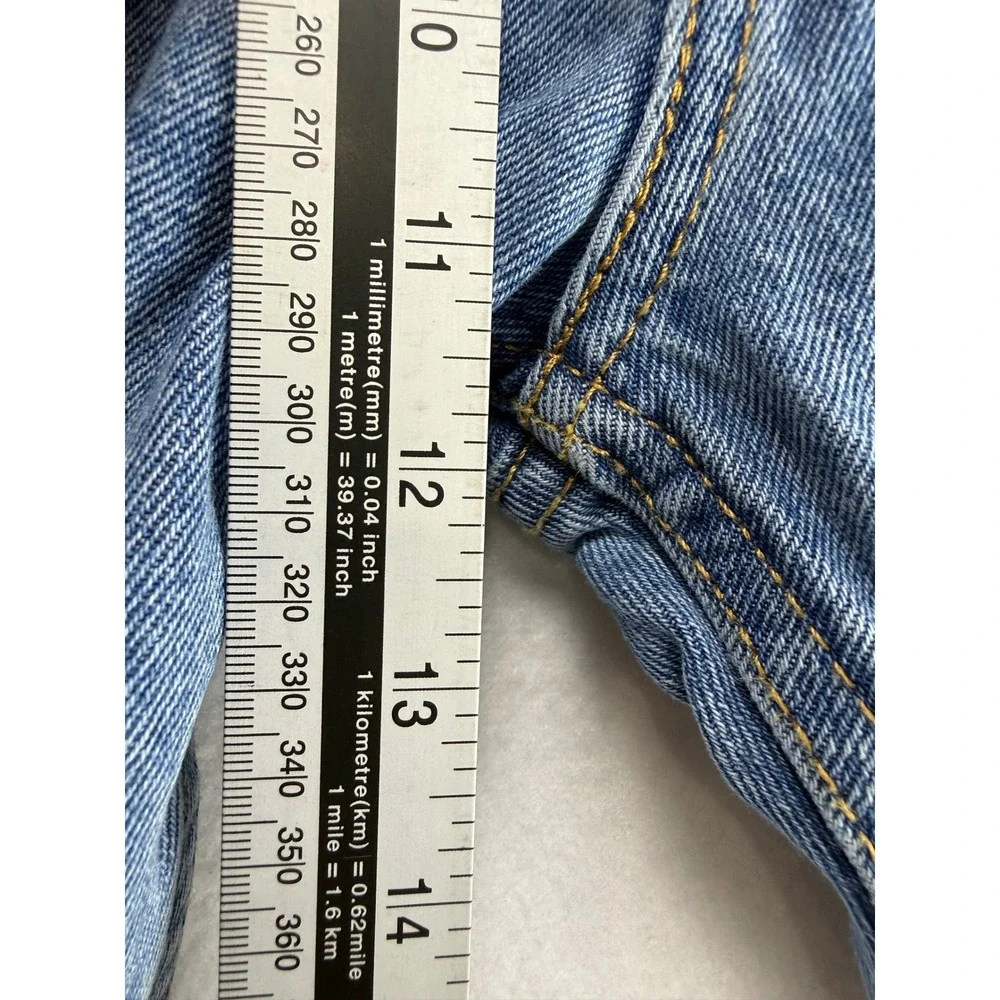 Levi's 505 Regular Fit‎ Jeans Mens 36x29 Blue Medium Wash Straight Leg Denim